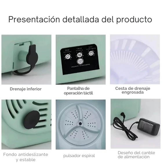 Lava y seca tu ropa donde quieras, cuando quieras ¡Sin gastar tiempo ni esfuerzo!