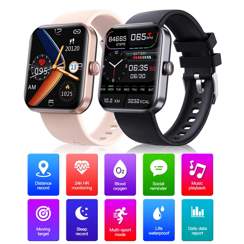 Smartwatch T500 Plus – ¡Tecnología de punta en tu muñeca!