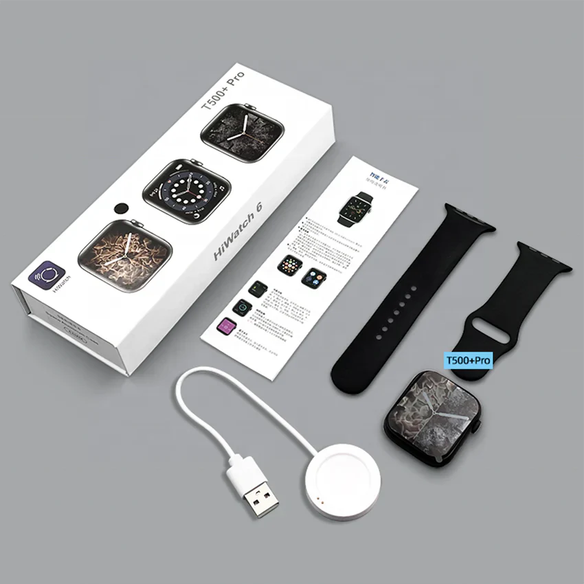 Smartwatch T500 Plus – ¡Tecnología de punta en tu muñeca!