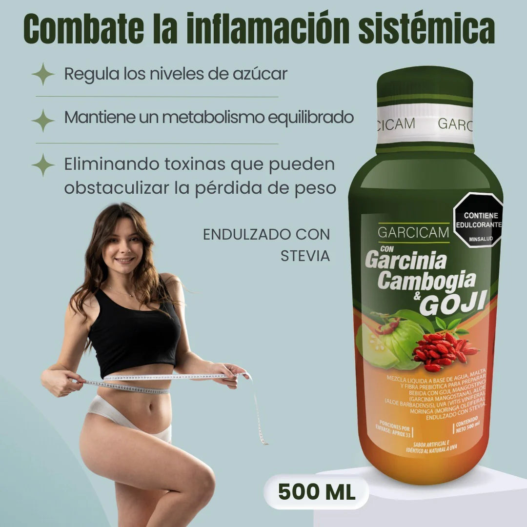 ✨ ¡Transforma tu cuerpo de forma natural y segura con GarciCam Plus!