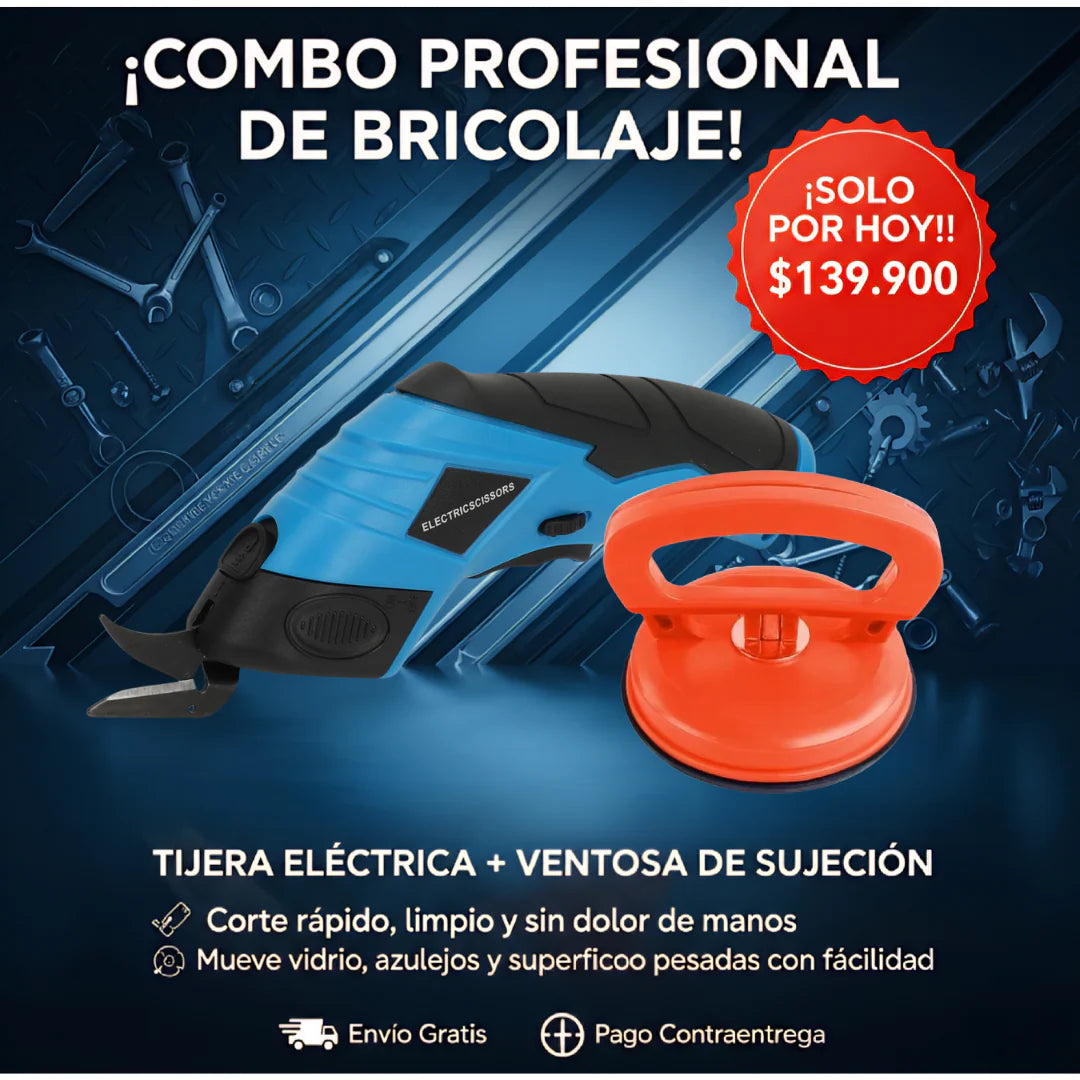 ✂️⚡️COMBO PROFESIONAL DE BRICOLAJE + 🚚Envío gratis + 🎁Regalo
