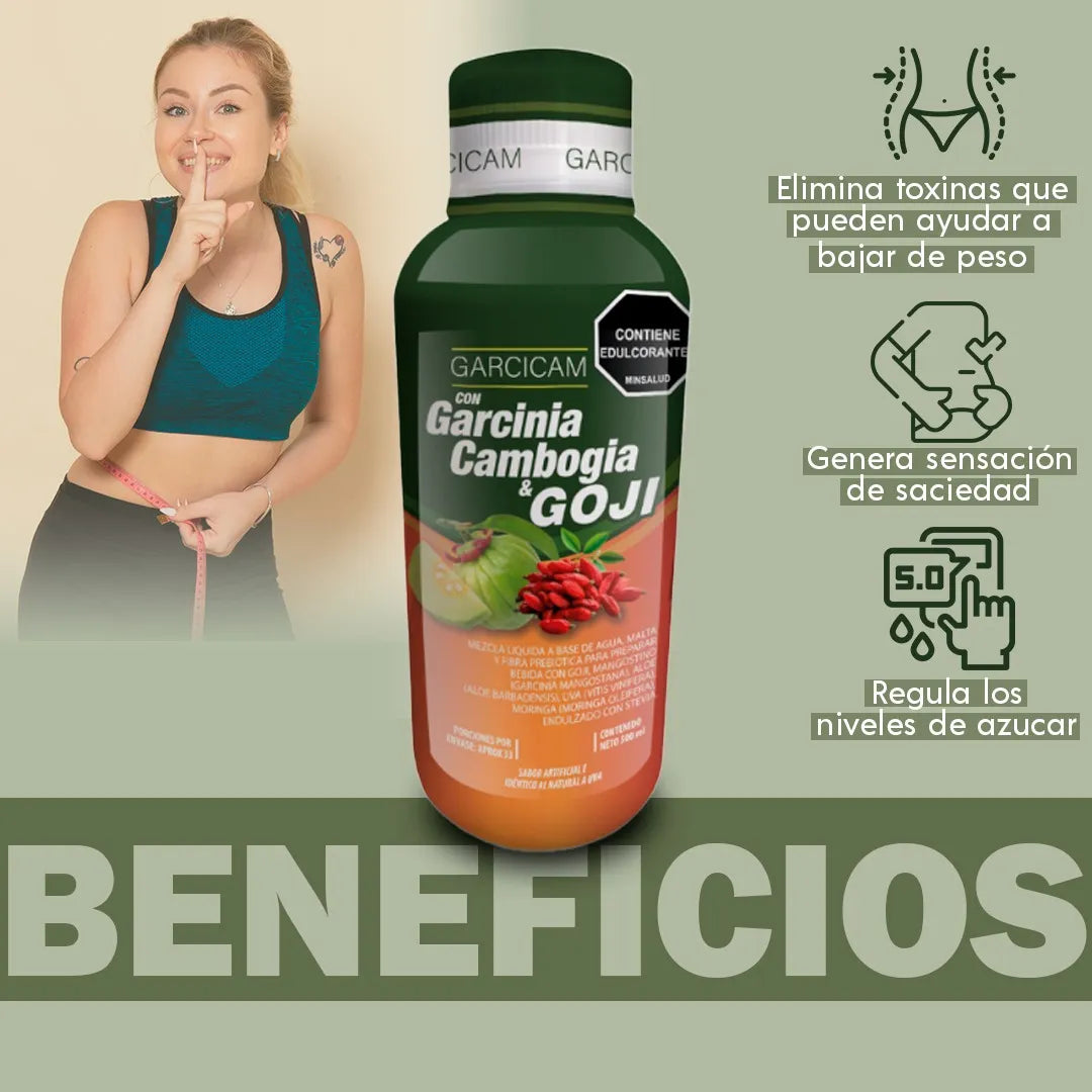 ✨ ¡Transforma tu cuerpo de forma natural y segura con GarciCam Plus!