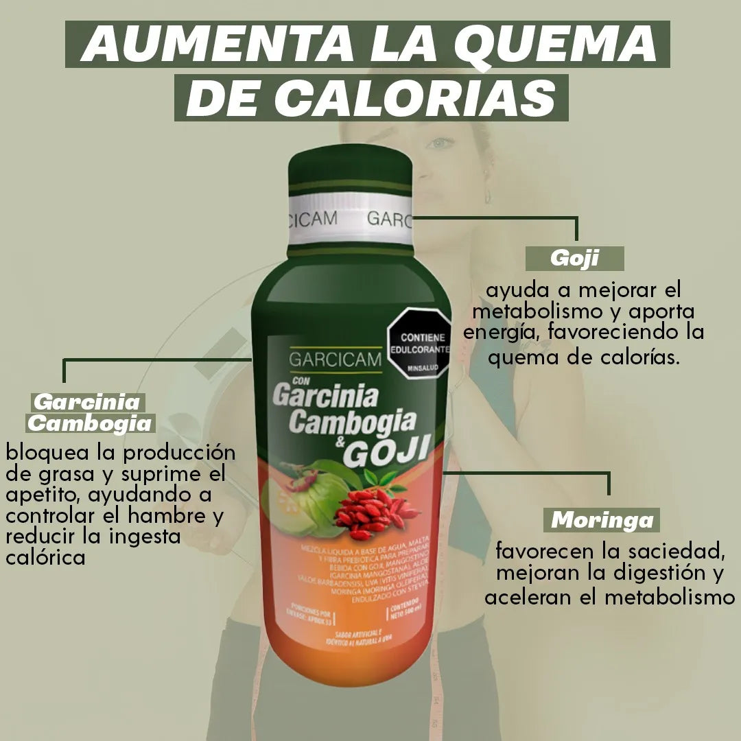 ✨ ¡Transforma tu cuerpo de forma natural y segura con GarciCam Plus!