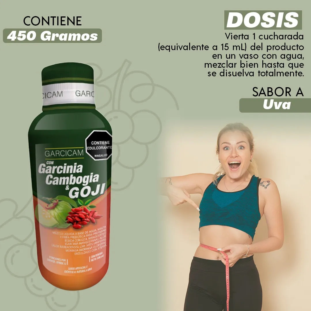 ✨ ¡Transforma tu cuerpo de forma natural y segura con GarciCam Plus!